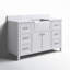 Meuble-lavabo simple 54 po Aisa-714807933