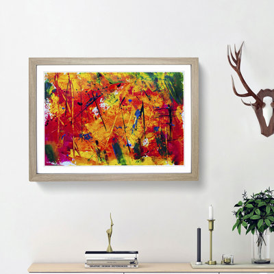 Abstract Art Painting Vol.466 by S.Johnson - Picture Frame Painting Print