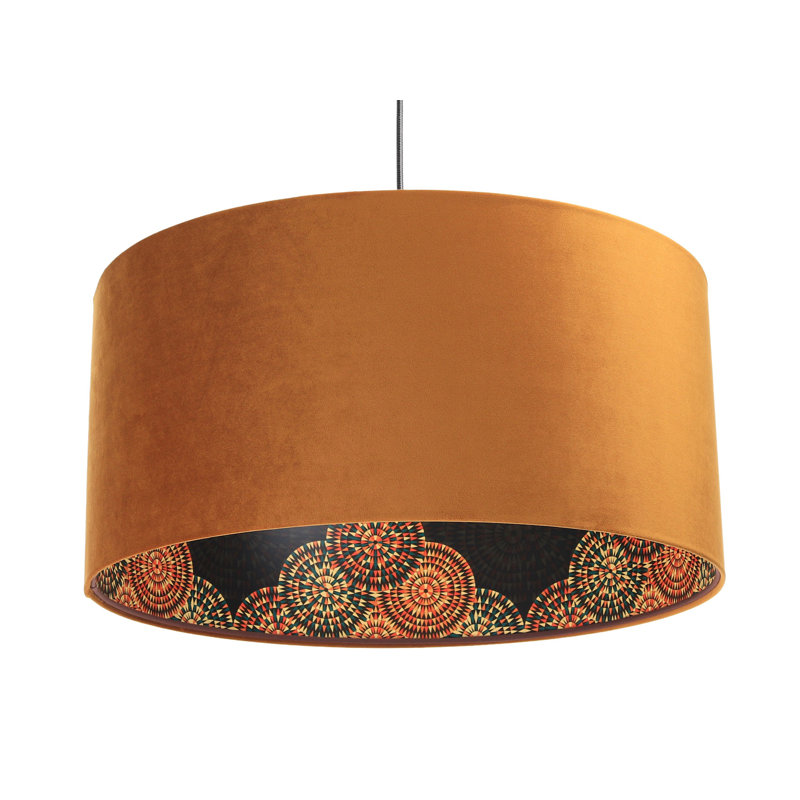 Baxie 1 - Light Drum Pendant, 102 cm x 40 cm	