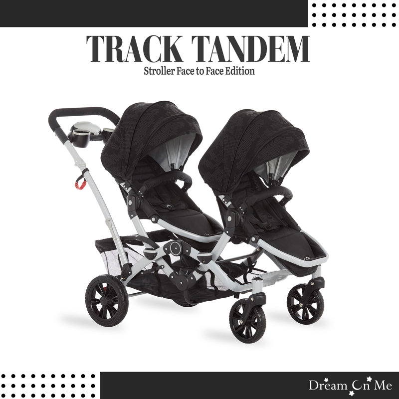 Poussette tandem Dream On Me , Noir