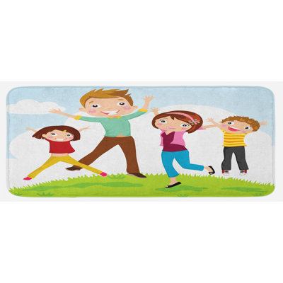 Tapis de cuisine familial