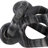 Carved Marble Chain Decorative Objects - Decorative Sculpture For Table And Home Decor - Decorations For Living Room Stone Accent - 16", Gray & White