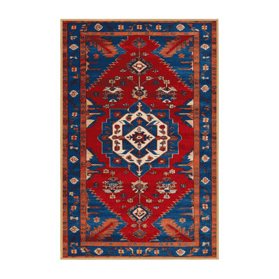 Machine Washable Turkish Brown Area Rug