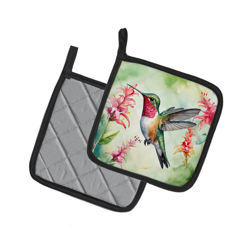 Paire de poignées à colibri Broadeailed