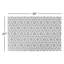 Tapis d'intérieur antidérapant Neighburly Cane Weave 34 "x 22"