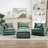 L-Shape Chenille Sectional Couches with Movable Ottoman-965963752