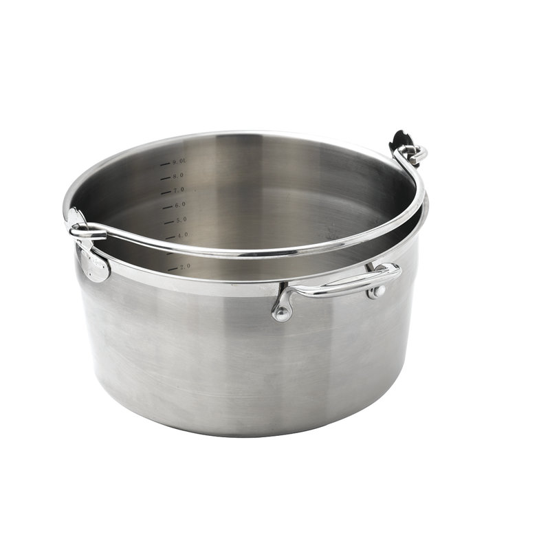 Symple Stuff 9L Non-Stick Stainless Steel Stock Pot