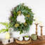 Eucalyptus And Olive Leaf Floral Twig Spring Wreath  Green  23-Inch