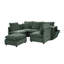 Canapé modulaire moderne avec plusieurs configurations, accoudoirs de rangement, ports USB et coussins en mousse haute densité confortables-1558918748