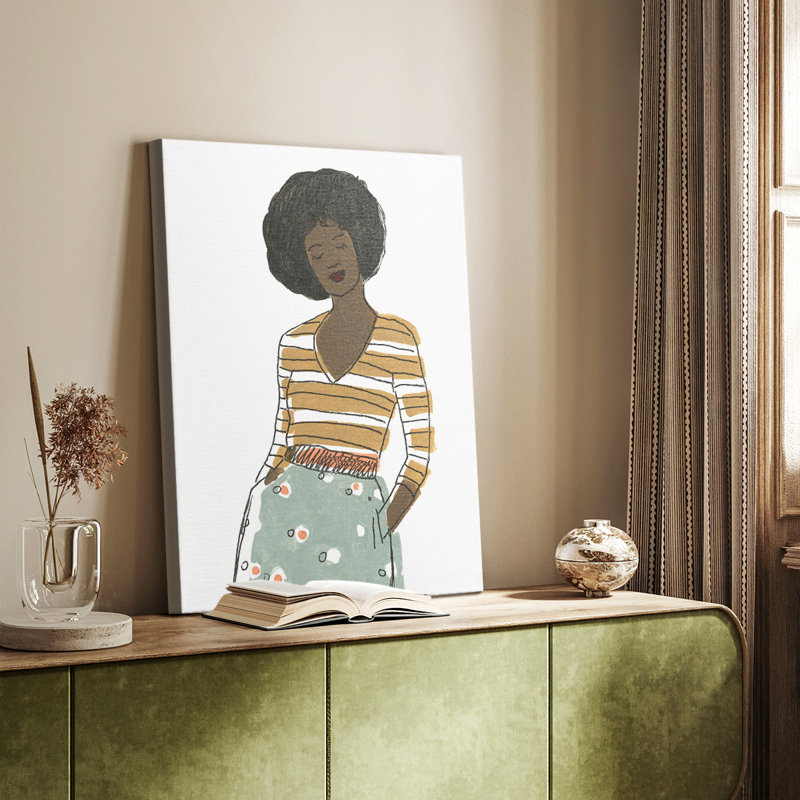 Fashion Vignette II - galerie sur mesure, H 18 po x l 12 po