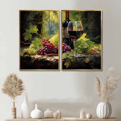 Cabernets Calm - Large Wine Canvas Prints