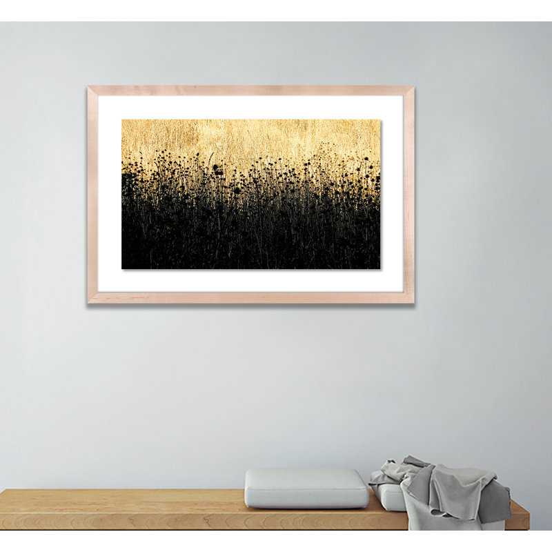 Field Of Dreams Print by Geoffrey Baris, Natural, 30" H x 48" W x 2.5" D