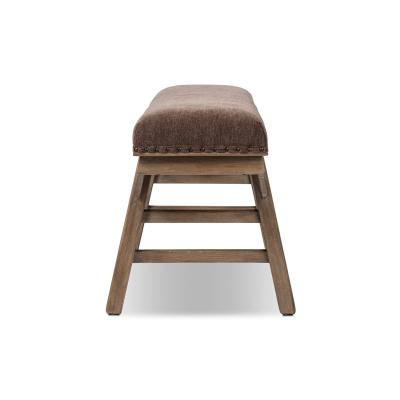 Velvet Solid Wood Bench