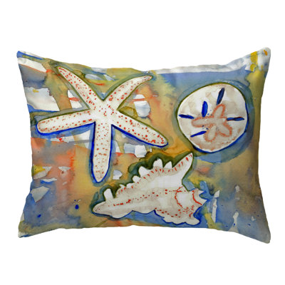  Coussin lombaire intérieur / extérieur Beach Treasures