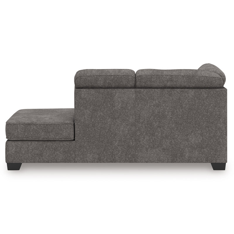 Chaise longue 2 pièces Cragin, Gris