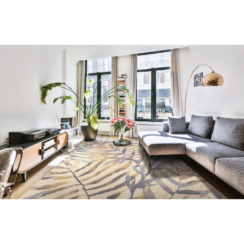Florid Floral Area Rug, Rectangle 133 x 180cm