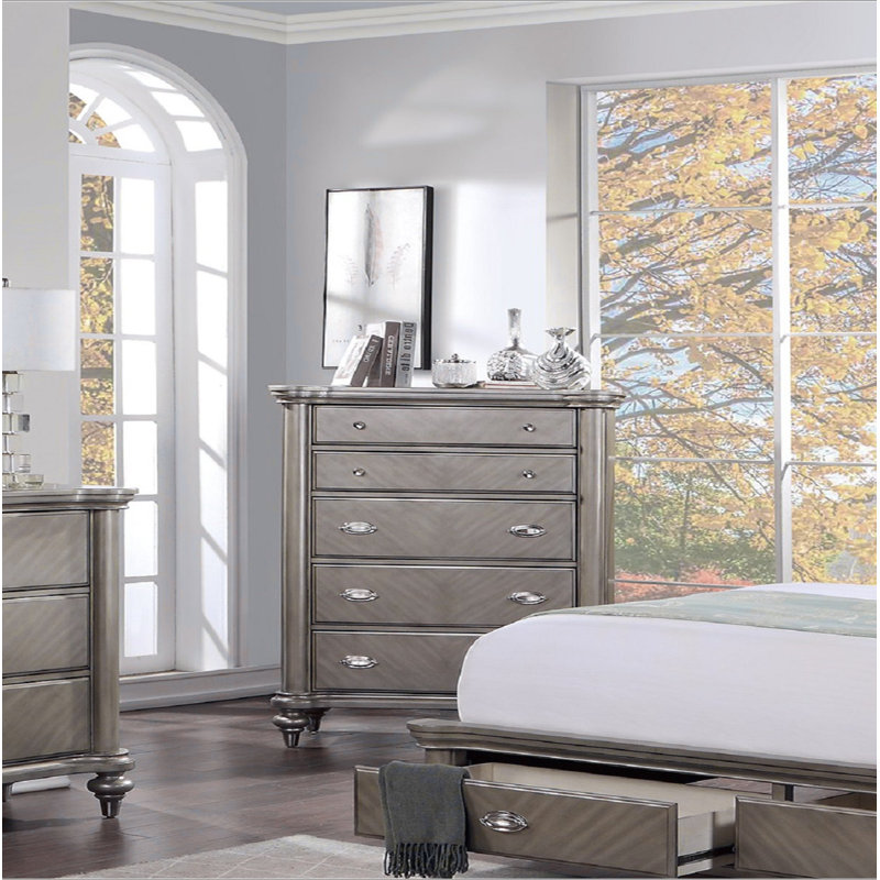 Mobilier de chambre à coucher de luxe 1 pièce