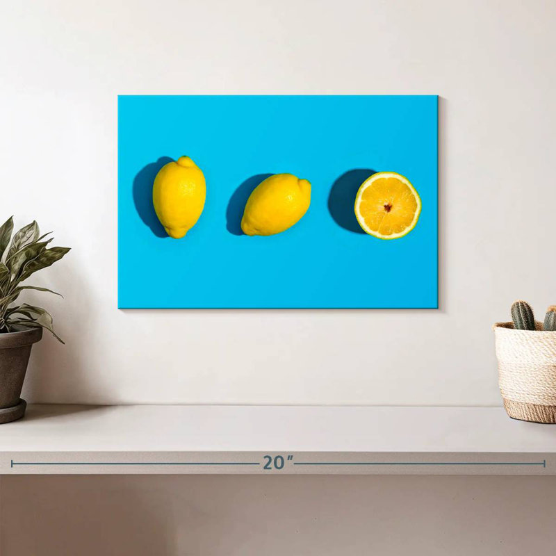 Collection Yarlin Summer Lemons, H 8 po x l 12 po