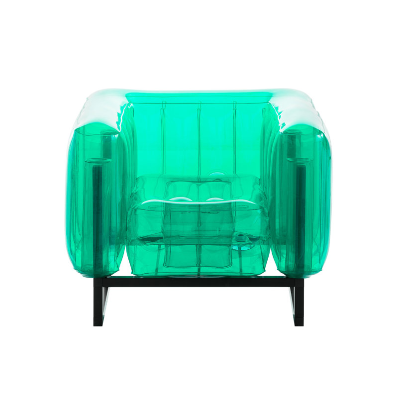 Yomi Outdoor Lounge Chair, Green