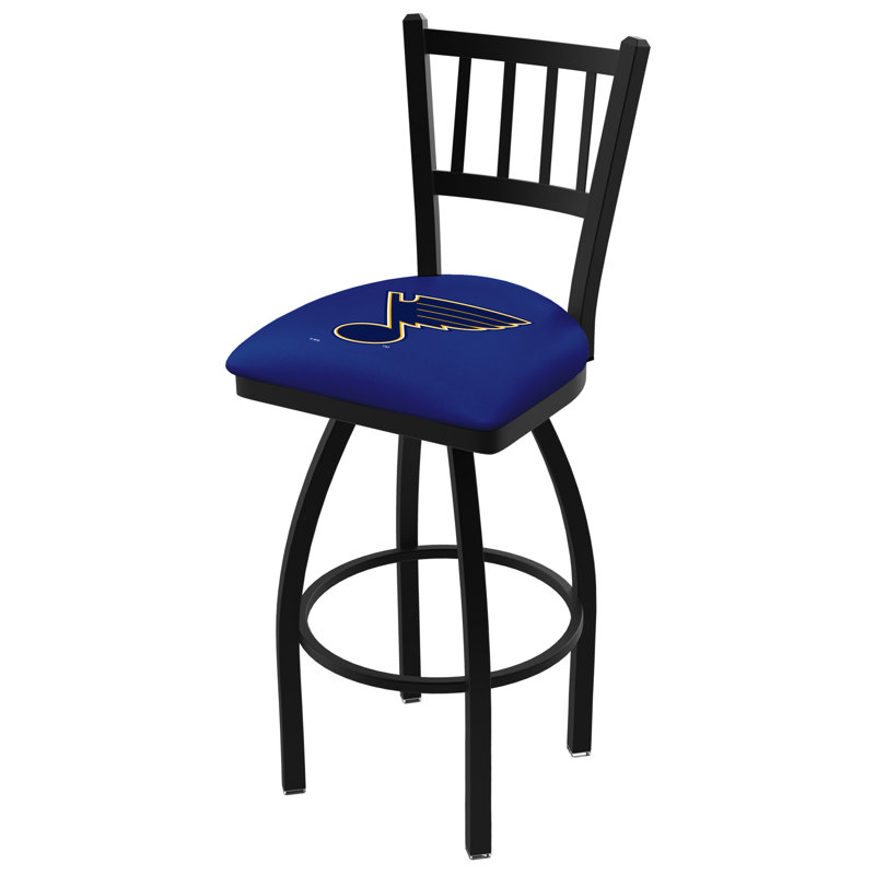 NCAA Swivel 25" Counter Stool, St Louis Blues, 25" Height