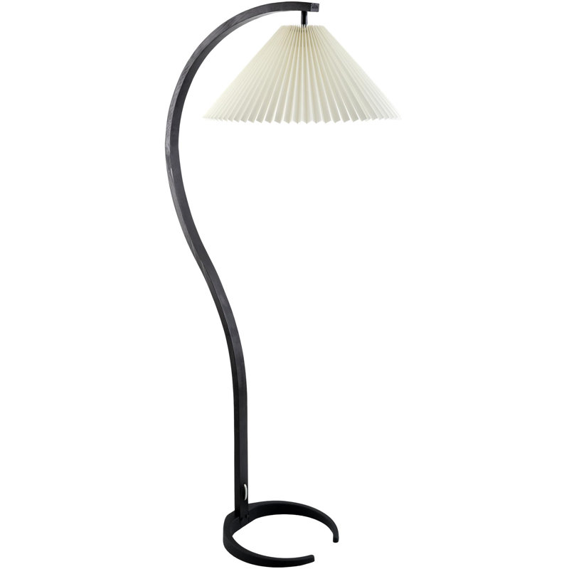 Harpp Floor Lamp, Dark Brown