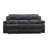 79" Premium Fabric Reclining Living Room Sofa With Drop Down Table And Cup Holders-99785109