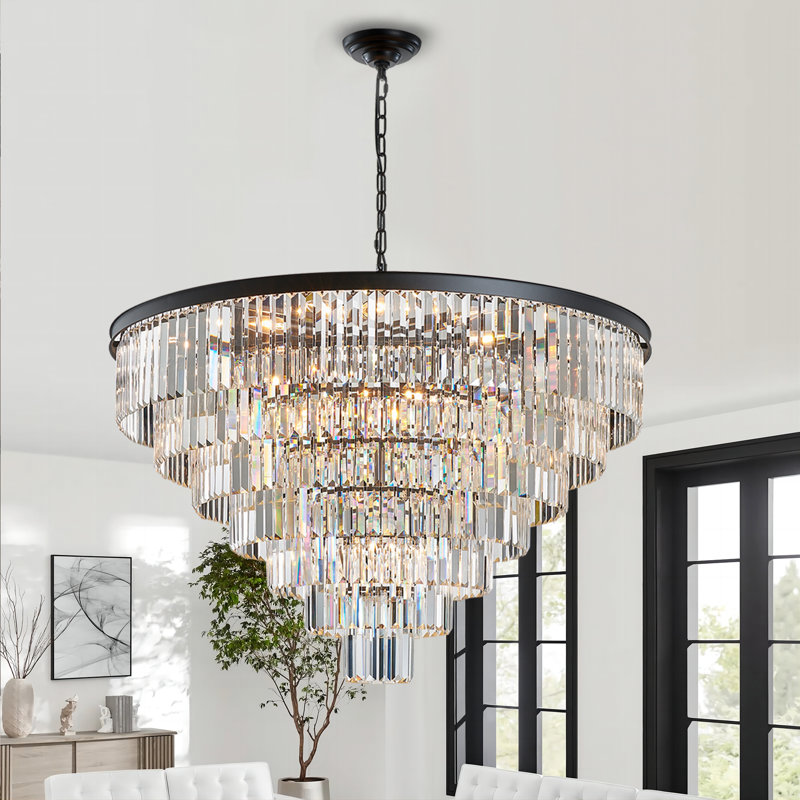 Lustre gradué à 24 lumières Jerimah