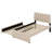 Upholstered Platform Bed With Trundle-1619299393