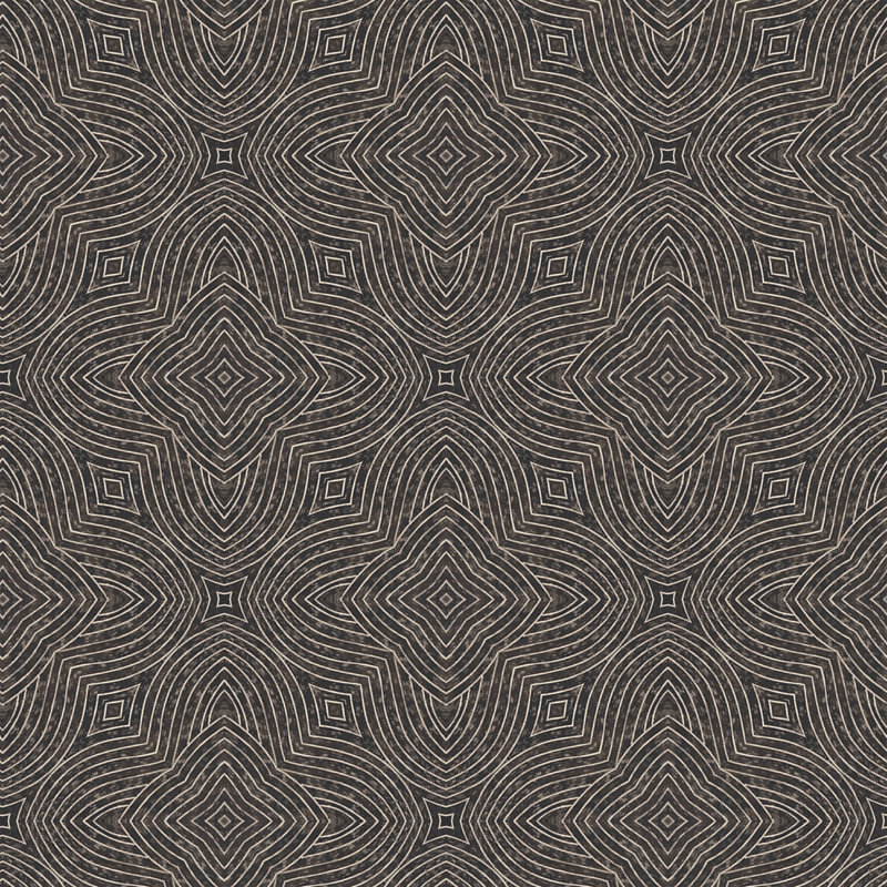 Arbor Quad 10' L x 24" W Wallpaper Roll, Non-pasted, Paper