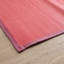 Tapis rectangulaire en polypropylène rouge Kristofer-1875838824