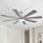 Brushed Nickel with Gray Wood/Natural Wood Blades selected