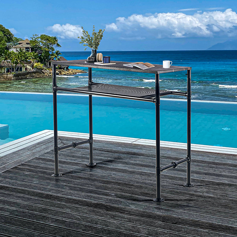 Rectangle Marlean L 47,24 po x l 19,69 po, Noir, noir, noir, noir, Noir, noir, noir, noir