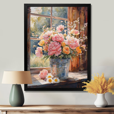 Alba - art mural floral