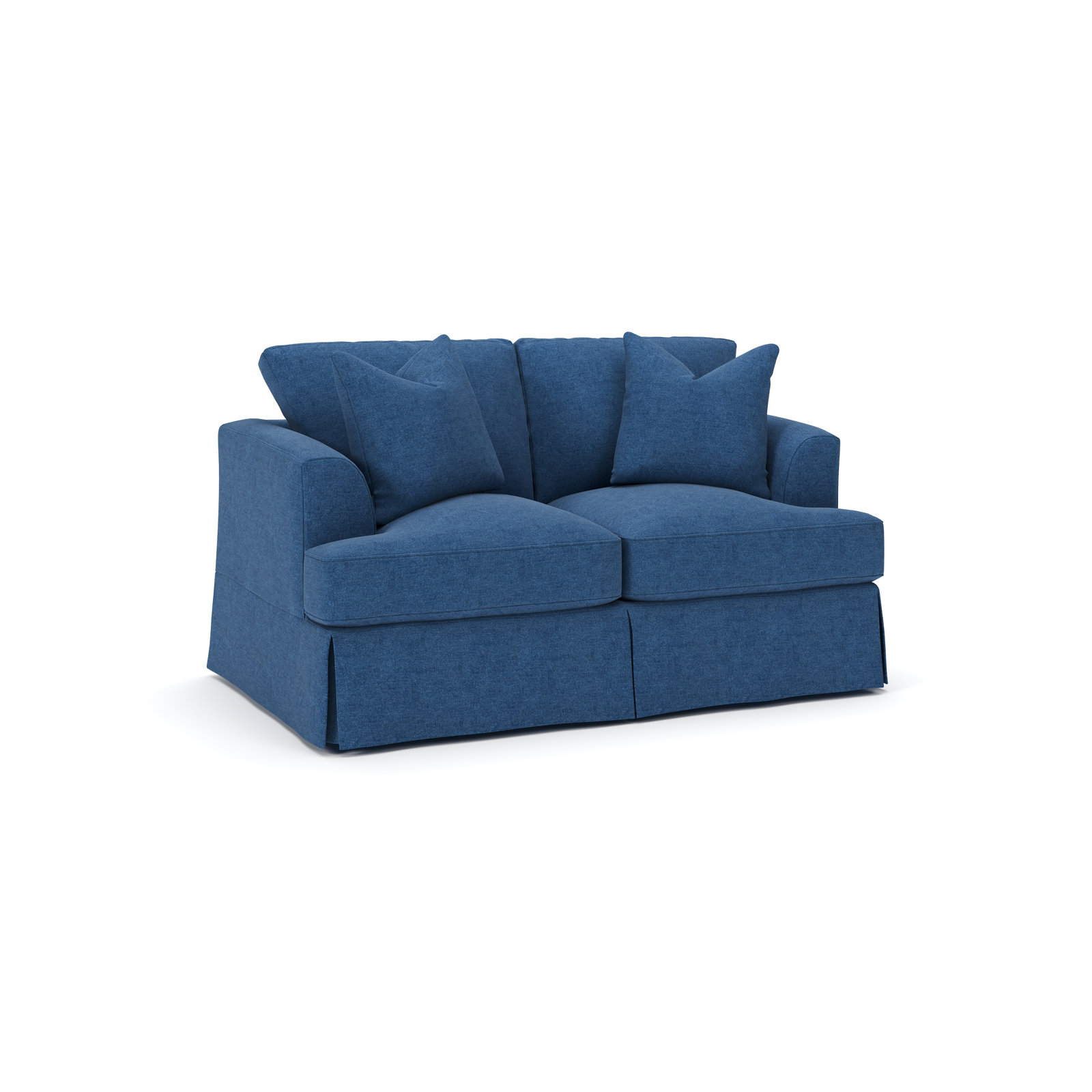 Lucia 66" Loveseat, Classic Indigo Denim