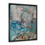 Bleu doré infusé liquide II - peinture sur toile-67380525-67380516