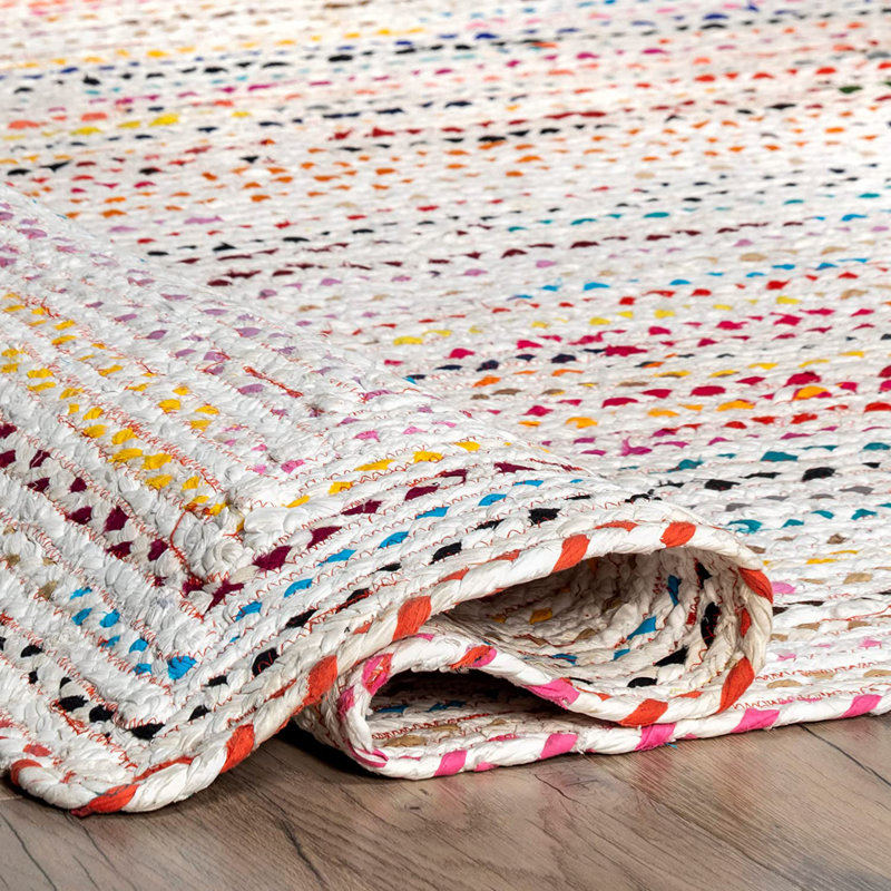 Moryn Cotton Indoor Rug, Rectangle 5' x 8'