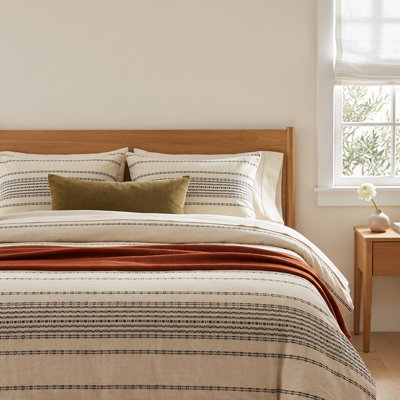 Rippled Organic Cotton Sham
