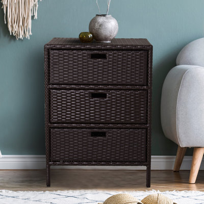 Outsunny Outdoor Towel Cabinet
