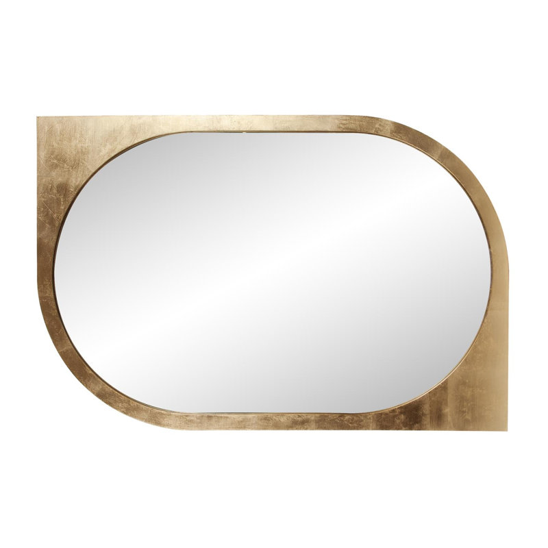Golden Klimt Oval Mirror