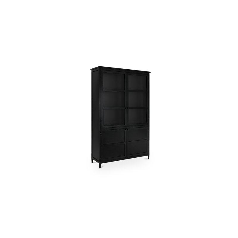 Armoire haute en métal Henry - noir