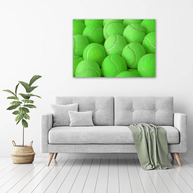 Tennis Balls - No Frame Print on Glass