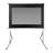 Light-On Grey 29.5" x 52.4" Portable Folding Frame CLR Projector Screen
