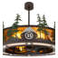 Boulders Downrod Ceiling Fan