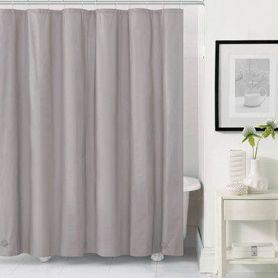 PEVA 10 Gauge Heavyweight Shower Liner, 72" x 72"