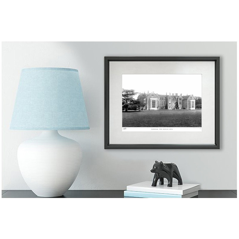 Parham, The House 1894 by Francis Frith - Single Picture Frame Print, 45cm H x 60cm W x 2.3cm D