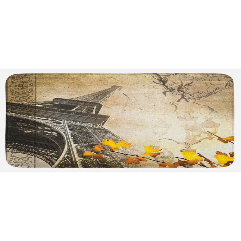 Eclectic Polyester Kitchen Mat