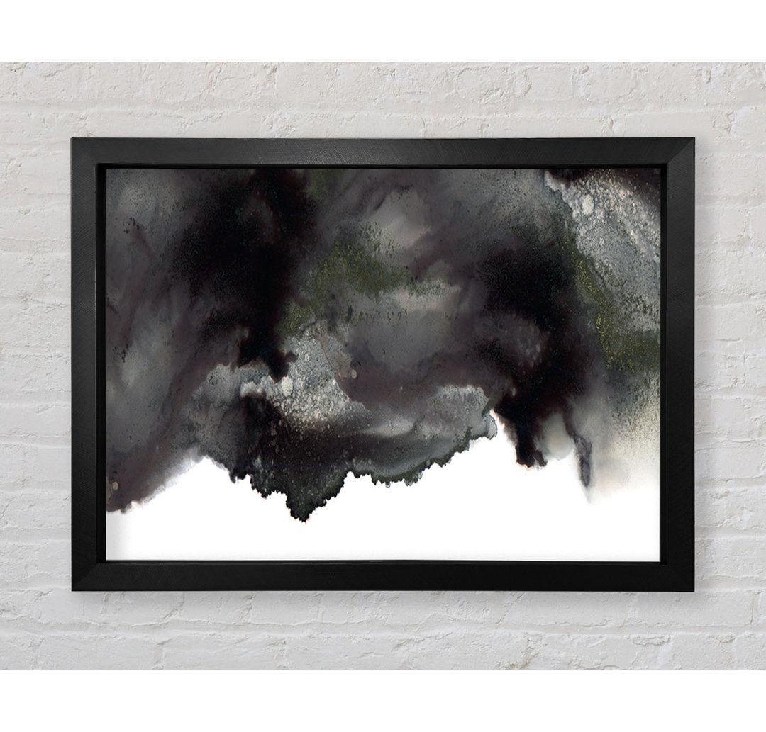 Gerahmtes Leinwandbild Abstract Cloud