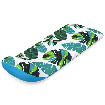 H2OGO! Chaise de piscine gonflable tropicale Blissful Drifter
