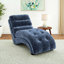 Chaise longue sans accoudoirs capitonnée Raley