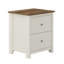 Isenbert 21.9" 2 Drawer Nightstand-517434295
